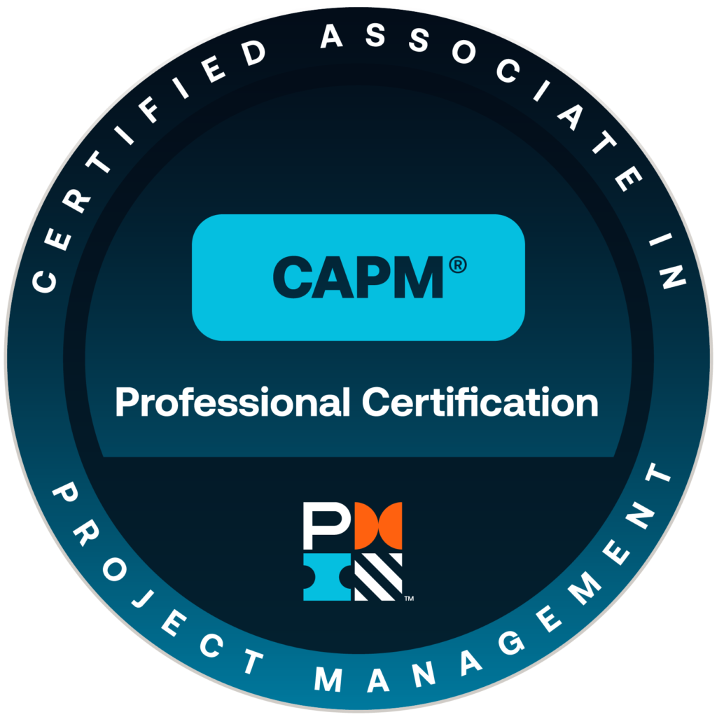 Certified Associate in Project Management badge